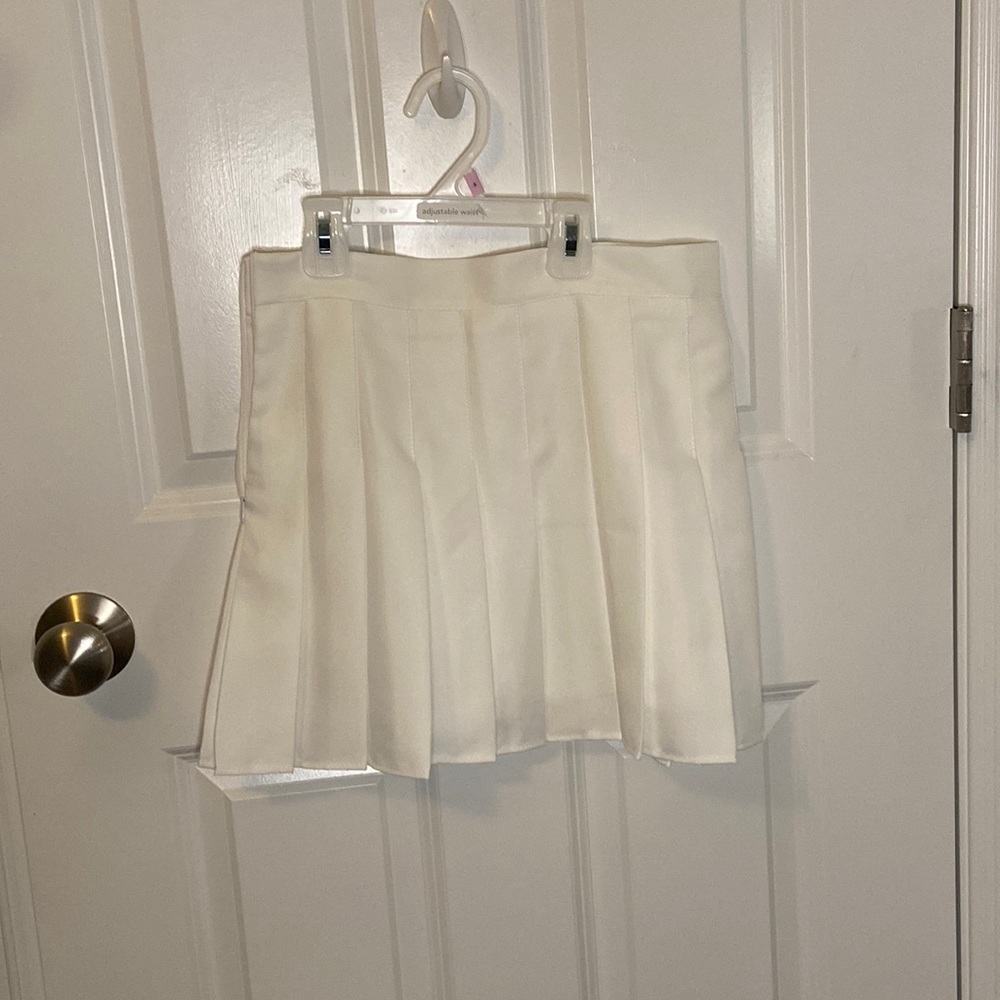 White Tennis Skirt